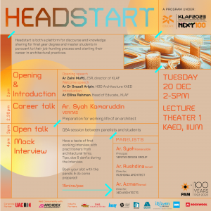 HEADSTART 1 – IIUM