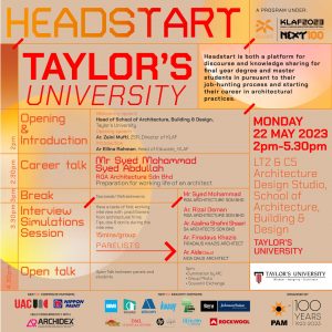 HEADSTART 5 – TAYLOR’S
