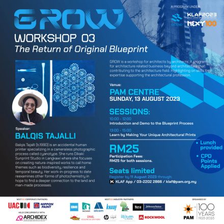 GROW WORKSHOP 3 – The Return of Original Blueprint