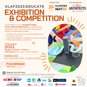 KLAF:EDUCATE GRAND EXHIBITION x PAM LITTLE ARCHITECTS